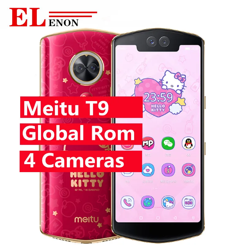 Новый Meitu T9 Smart 6 01 &quotполный экран Snapdragon 660 Восьмиядерный Android QuickCharge отпечатков