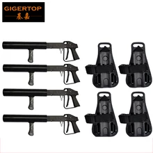 4 шт./лот ручной клуб CO2 опрыскиватель дыма C02 опрыскиватель со специальным эффектом для сцены+ 4 шт. углекислого газа кислородная бутылка сзади