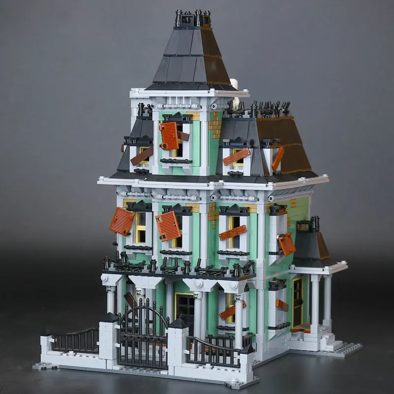 DHL-LEPIN-16007-2141Pcs-The-10228-Haunted-House-Set-Building-Blocks-Bricks-Assembly-Kids-Toys-New