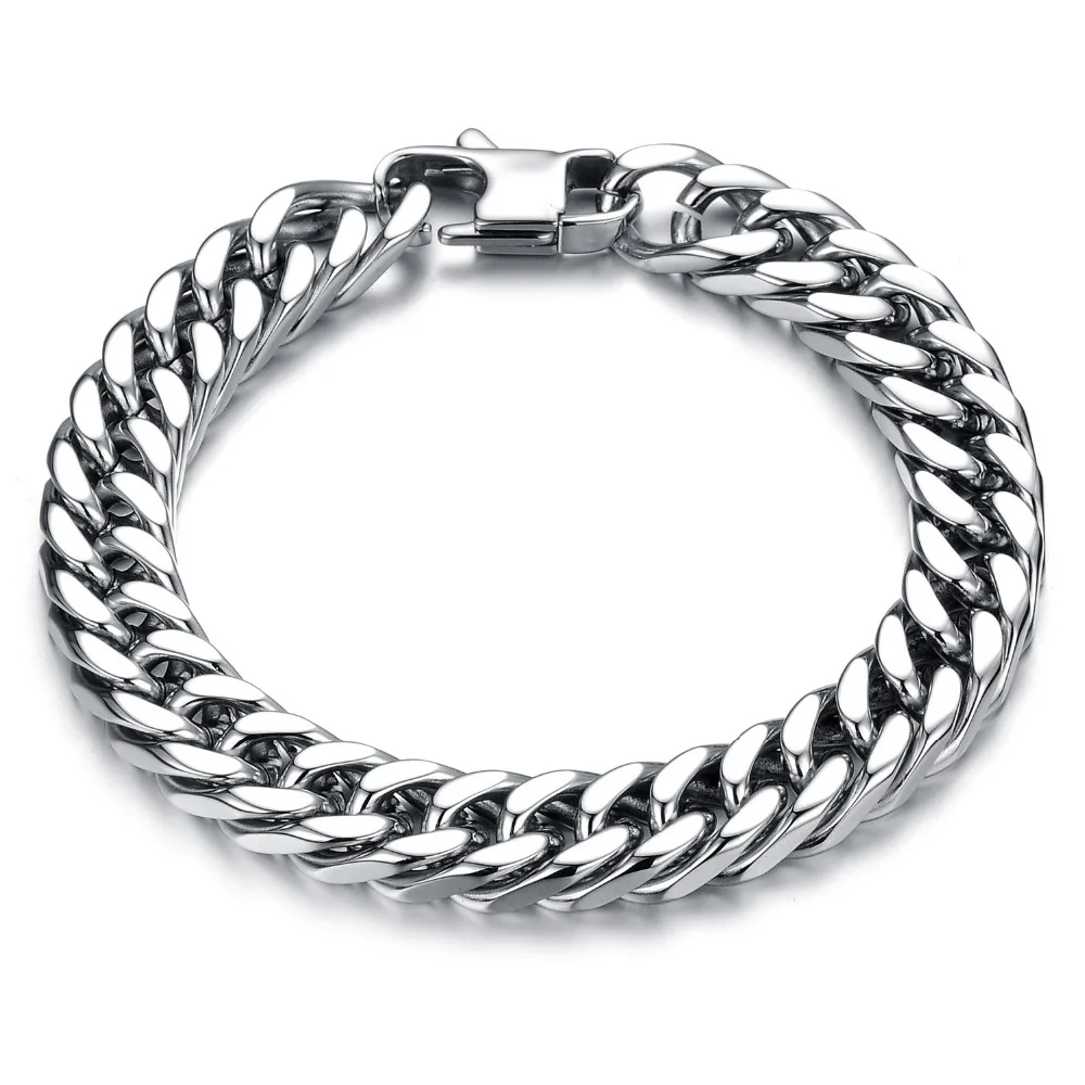 Silver Chain Bracelet Wheat Chain Bracelet | Boys | Nominal Stainless Steel  Wheat Chain