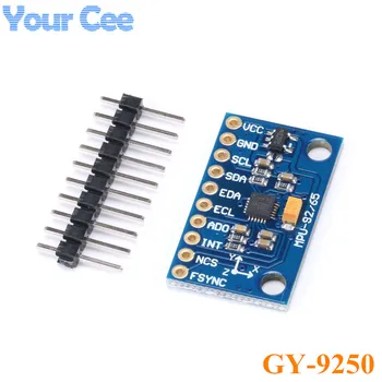

1 pcs SPI/IIC GY-9250 MPU 9250 MPU-9250 9-Axis Attitude +Gyro+Accelerator+Magnetometer Sensor Module MPU9250