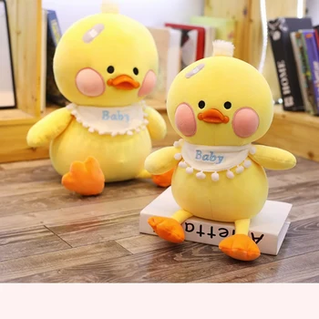 

New Arrival Stuffed Dolls Soft Baby Duck Yellow Duck Plush Toys Hot Sale Gifts for Children