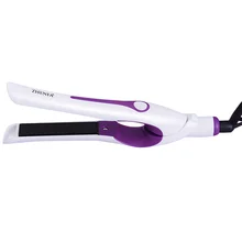 Профессиональный утюжок для выпрямления волос с двойным использованием, прямые волосы с отрицательными ионами, быстрый выпрямитель для волос