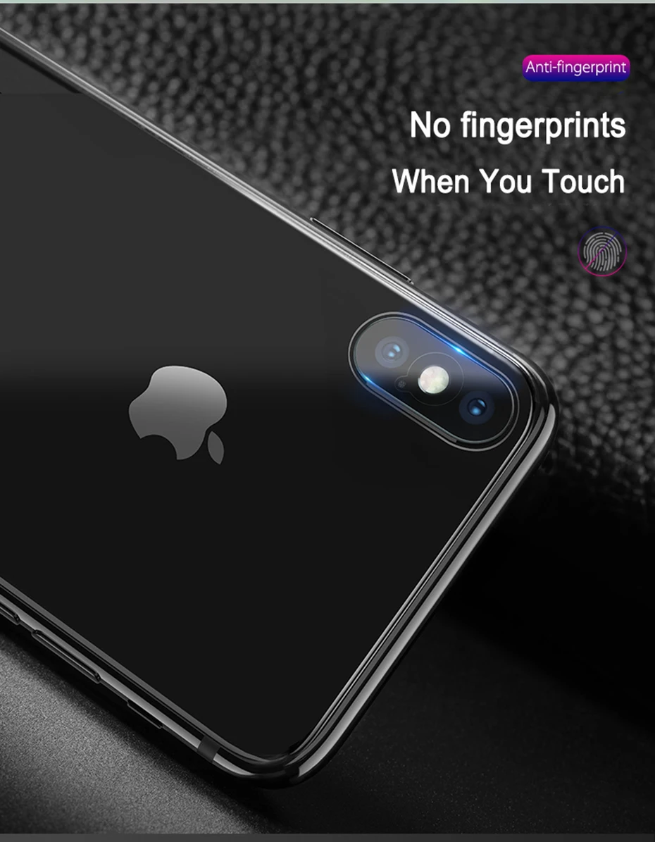 2019 HOCO 2pcs Transparent Camera Lens flexible Tempered Glass For iPhone X XS XS Max Back Cover Lens Screen Protector Film