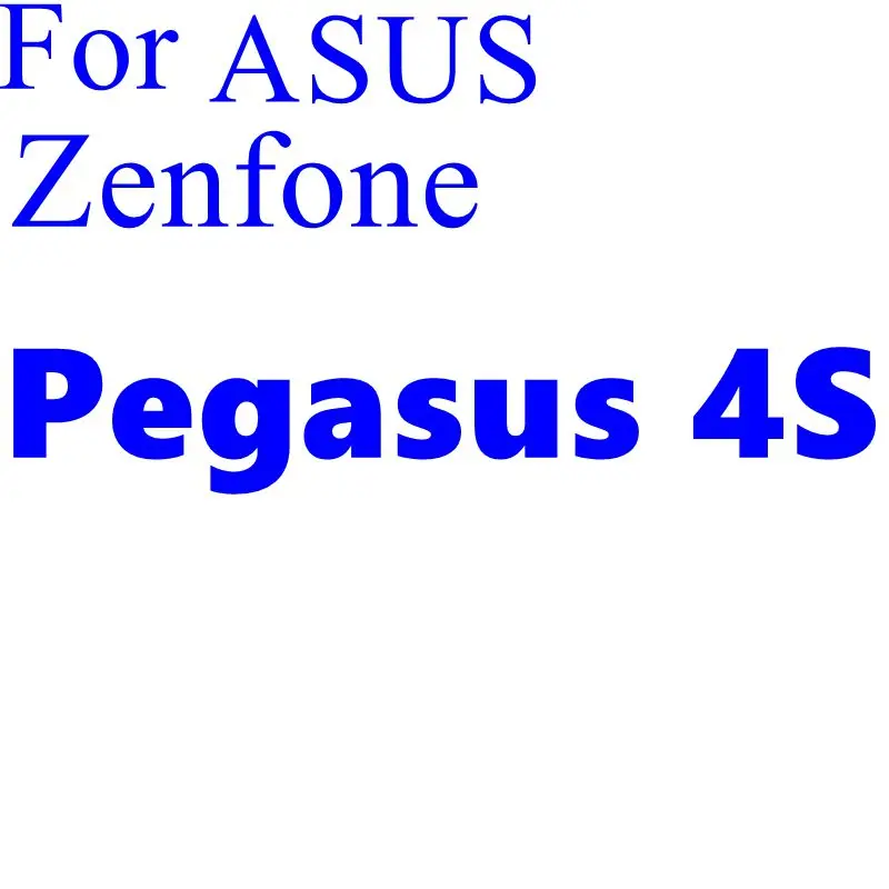 С уровнем твердости 9H полное покрытие закаленное Стекло для asus ZenFone Peg asus 3 3S 4S MAX plus M1 ZC521TL ZC520TL ZB570TL X00GD X018D X018DC X008D X008 - Цвет: Pegasus 4s