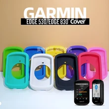 Garmin edge 530 830 capa protetora 820 silicone capa protetora gps bicicleta computador película da tela de proteção
