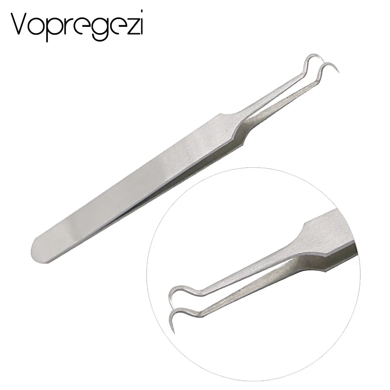 

Vopregezi Acne Blackhead Remover Tool Tweezers for Face Cleaning Pore Cleaner Skin Care Black Dots Pimple Remover Tool Needles