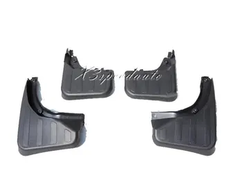 

High Quality 4PCS Black Soft Plastic Fenders Mudguards For Mercedes-Benz GLK300 W209 2009-2014