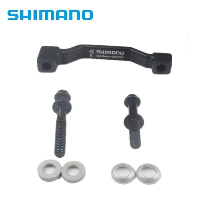 Shimano передний PPM дисковый тормоз адаптер SM-MA90-F203P/PM для PPM передний 203 мм Аксессуары для велосипеда место для преобразования