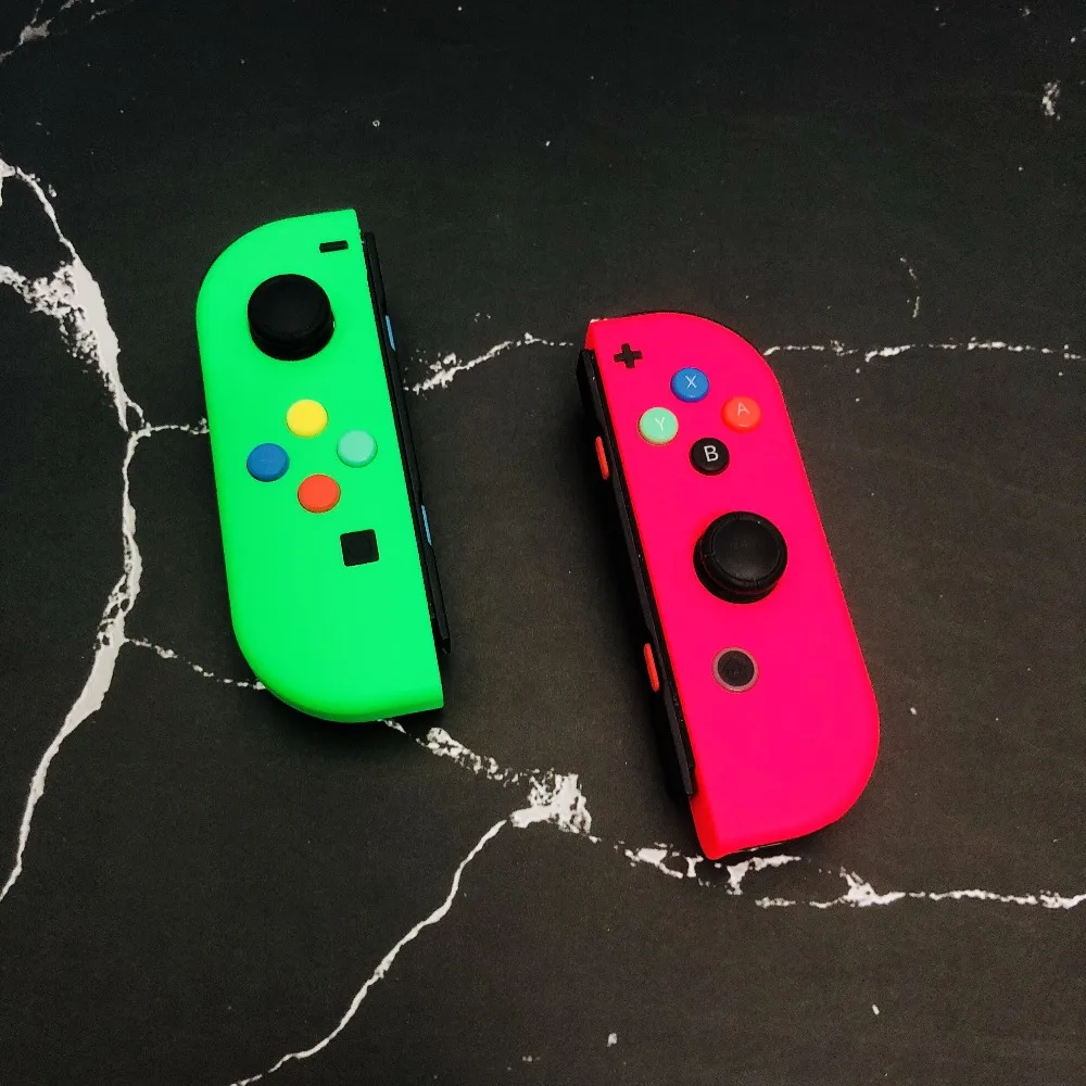 1 комплект для Nintendo переключатель NS левый и правый Joy-con L R геймпад игровой контроллер Джойстик Замена пользовательский корпус Joycon с ремешком