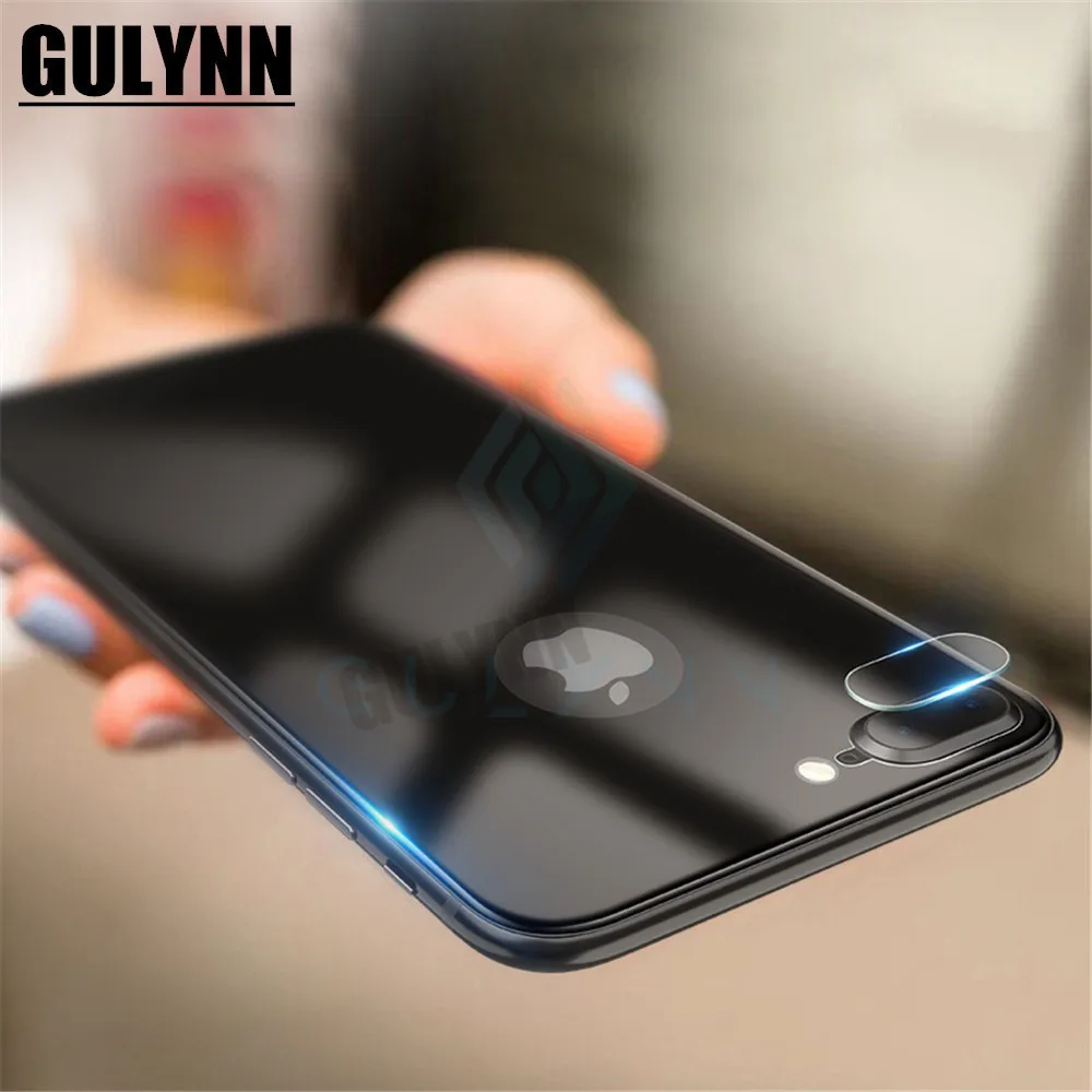 Защитный чехол для объектива камеры iPhone 7 8 6S X закаленное стекло Защитная пленка