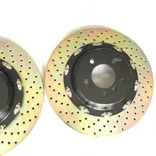 Jekit большой тормозной диск роторы 405*34 мм с плавающим центральным колокольчиком для Bmw 435XD передний Для Brembo 6 поршневой светильник, синие суппорты