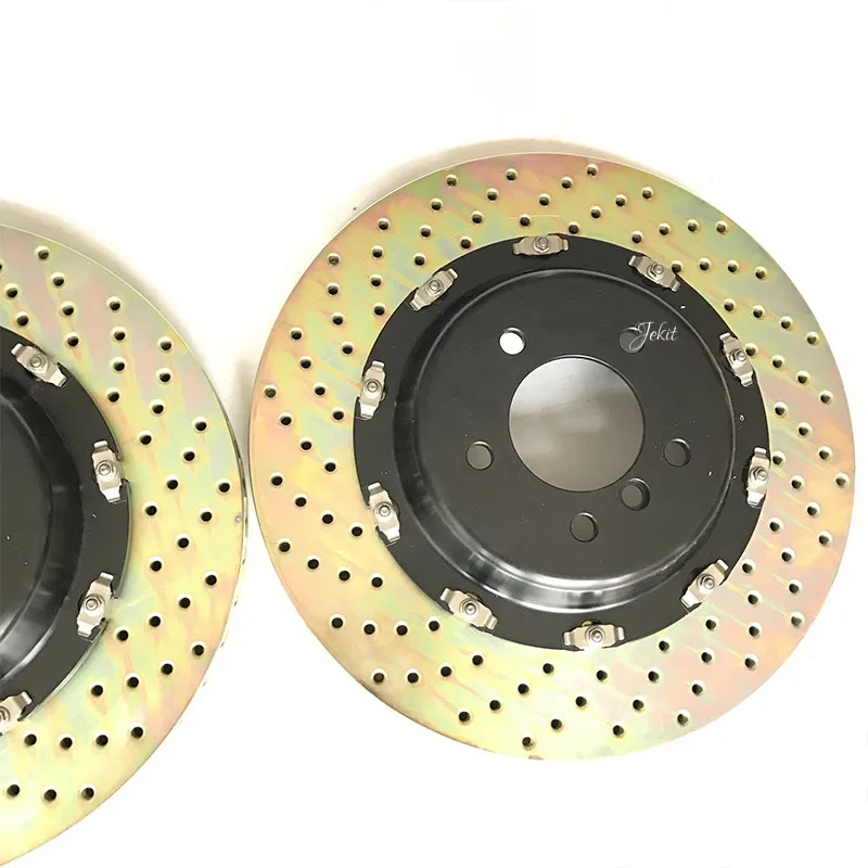 Jekit Big brake disc rotors 405*34mm with floating center bell for Bmw