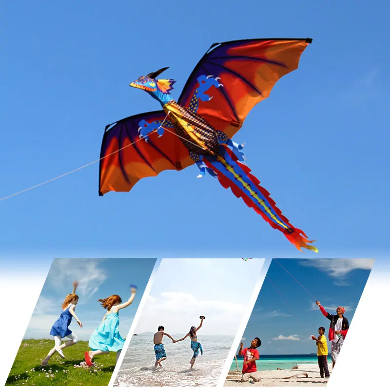 

Single Tail Kite Dragon Kite 3d Dragon Kite Dragon 3D Multicolor Outdoors Empty Spaces Beginning Ability Fashion Game