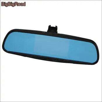 

BigBigRoad Car Mirror DVR Blue Screen Video Recorder DashCam night vision Parking camera For subaru Impreza with special bracket