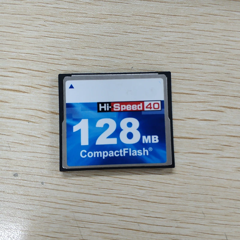 SanDisk 128MB CompactFlash (CF) Memory Card - SDCFJ / SDCFB Model (Used, Includes Free Case)