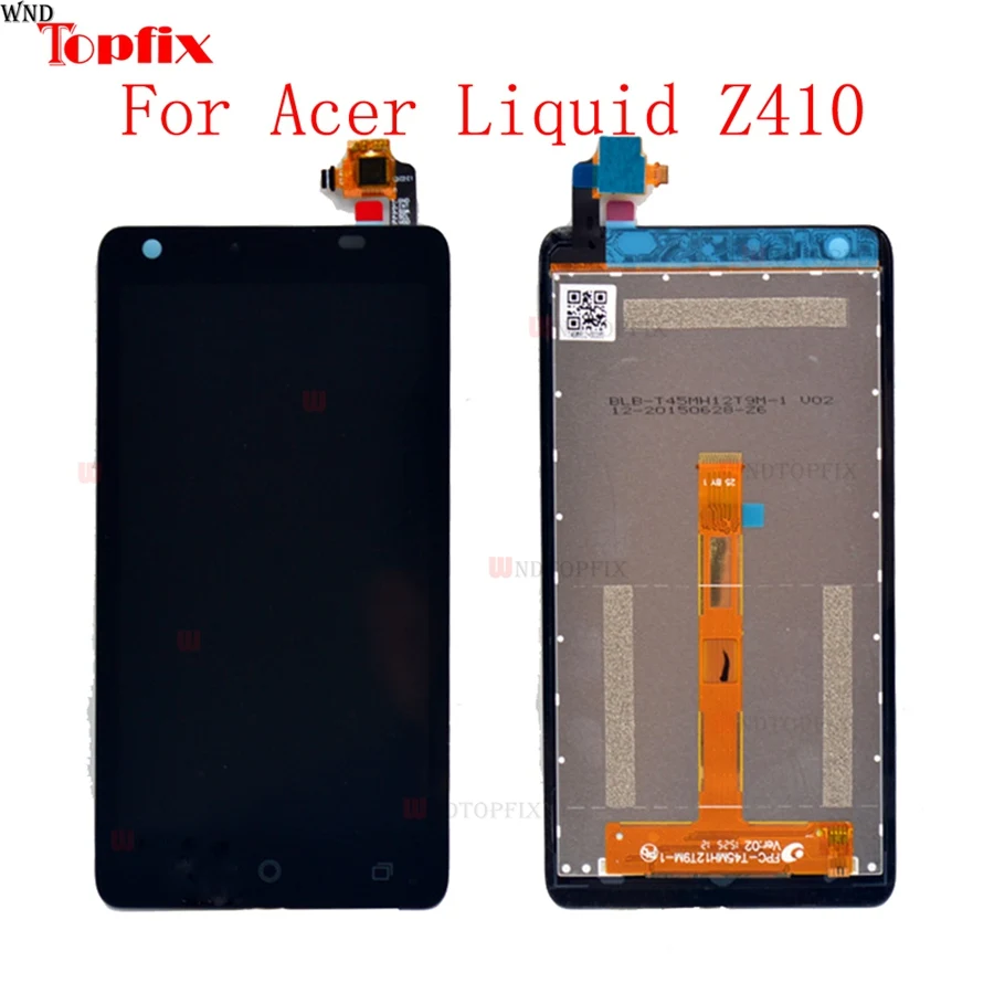 4.5Inch Original LCD For Acer Liquid Z410 LCD Display Touch Screen Digitizer Assembly Replacement Parts For Acer Z410 Display   (4)
