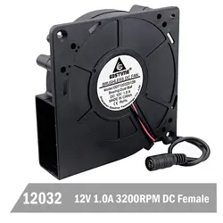 1 шт. gdstime DC 12 вольт 2Pin 12032 120x120x32 мм шарикоподшипник компьютер Воздуходувы Вентилятор 120 мм