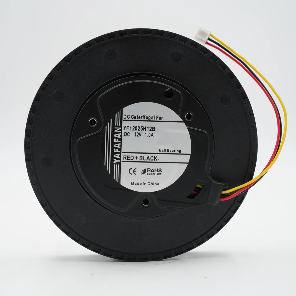 

DC 12V Silent purifier Centrifugal fan,Brushless DC motor,Car air purifier fan,Overall dimensions 120*25mm YF12025H12B