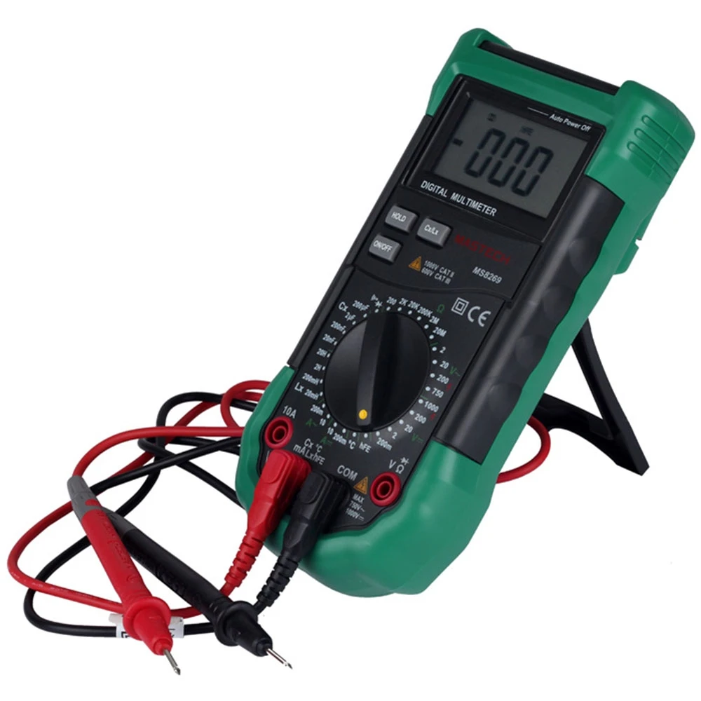 

2017 Mastech MS8269 Digital Multimeter LCR Meter AC / DC Voltage Current Resistance Capacitance Frequency DMM Tester Device