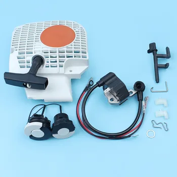 

Ignition Coil Recoil Sarter Fuel Oil Cap For Stihl MS210 MS230 MS250 Chainsaw Choke Rod Switch Shaft NEW
