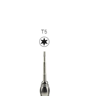 UANME 1 шт. прецизионный Магнитный шуруповерт T2 T3 T4 T5 T6 0,8 Torx 1,3 1,5 Phillips для iPhone samsung huawei Vivo инструмент для ремонта - Цвет: As picture shows-9
