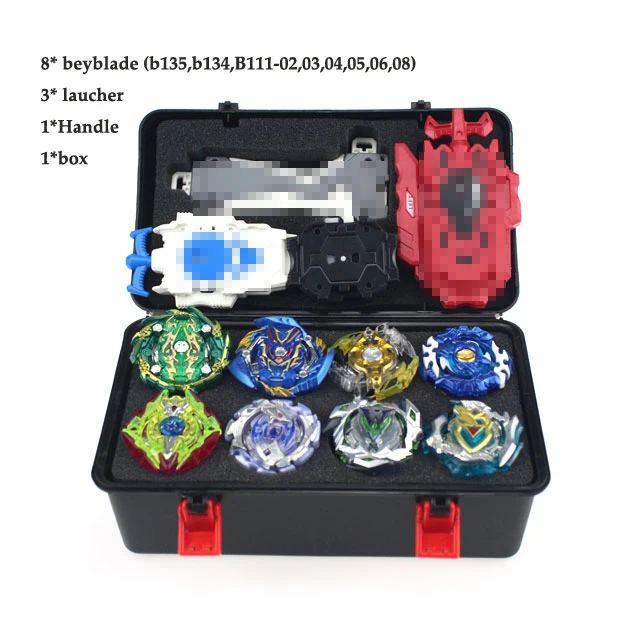 Топовые пусковые установки Beyblade Набор игрушек со стартером и арена Bayblade Металл Burst Бог спиннинг Топ Bey Blade Blades игрушки - Color: 11