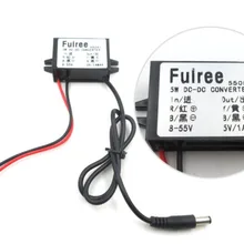DC 8-55 в к DC 5V1A понижающий преобразователь, инфракрасный лазерный блок питания редуктор напряжения, адаптер
