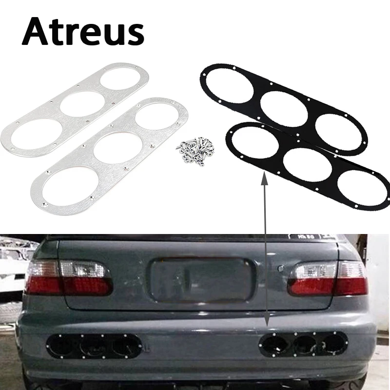 

Atreus 2X Car Styling Bumper Race Deflector Air Diffuser Panel For VW Polo Passat B6 Touran Golf 4 7 Skoda Octavia A5 A7 Rapid