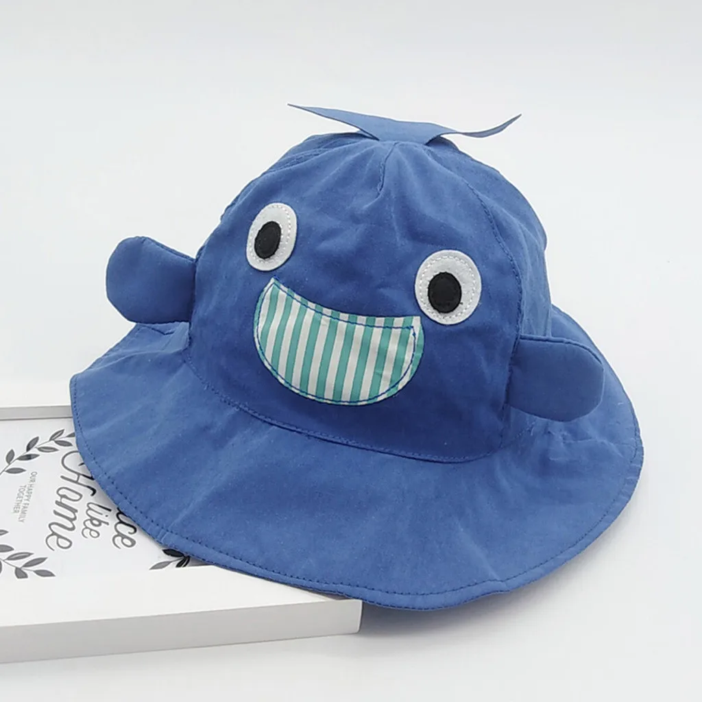 

Summer Baby Hat Fashion Children Cap For Girls Boys Kids Sun Hat Baby Boys Beach Cap Kids Hat Cartoon Print casquette enfant