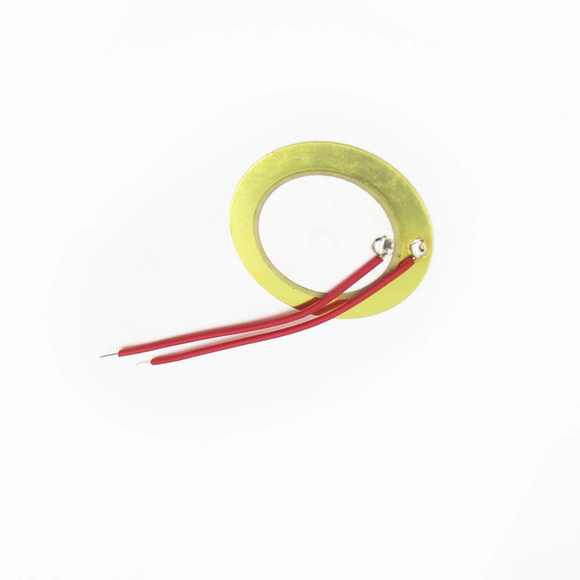50PCS 27mm Piezo Elements Sounder Sensor Trigger Drum Disc Copper