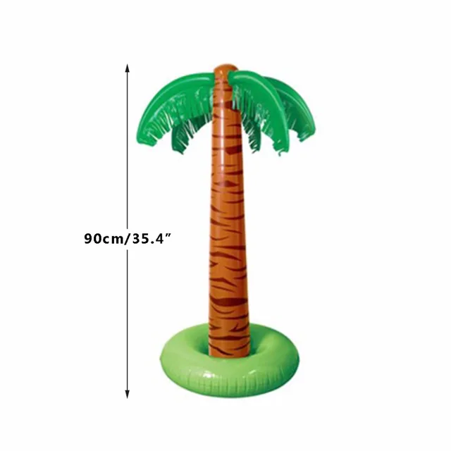 90cm Inflatable Tropical Palm Tree Pool Beach Party Decor Toy Outdoor Supplies 4