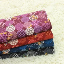 Половина двор тонкая хлопковая ткань; мягкая сверхлегким благодаря Стрекоза печати, собственными руками Сделай Сам швейное изделие для сумки платье Ткань хлопок A1000