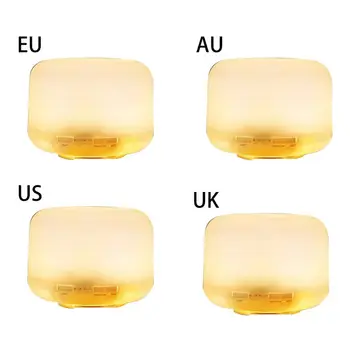 

500ml Essential Oil Diffuser AU US UK EU Aroma Aromatherapy Night Light Fine Fog Humidifier Household Room Decor Car Accessory