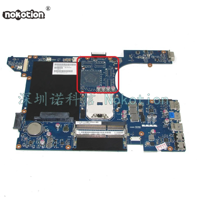 Материнская плата NOKOTION для ноутбука 15R 521R CN-04VMVX 04VMVX QCL10 | Компьютеры и офис