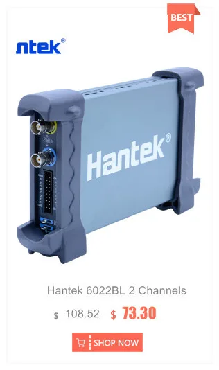 HantekDSO3254A 1GSa/s USB осциллографы 4 канала 250 МГц пк хранения генератор сигналов 16 каналов логический анализатор тестер формы волны