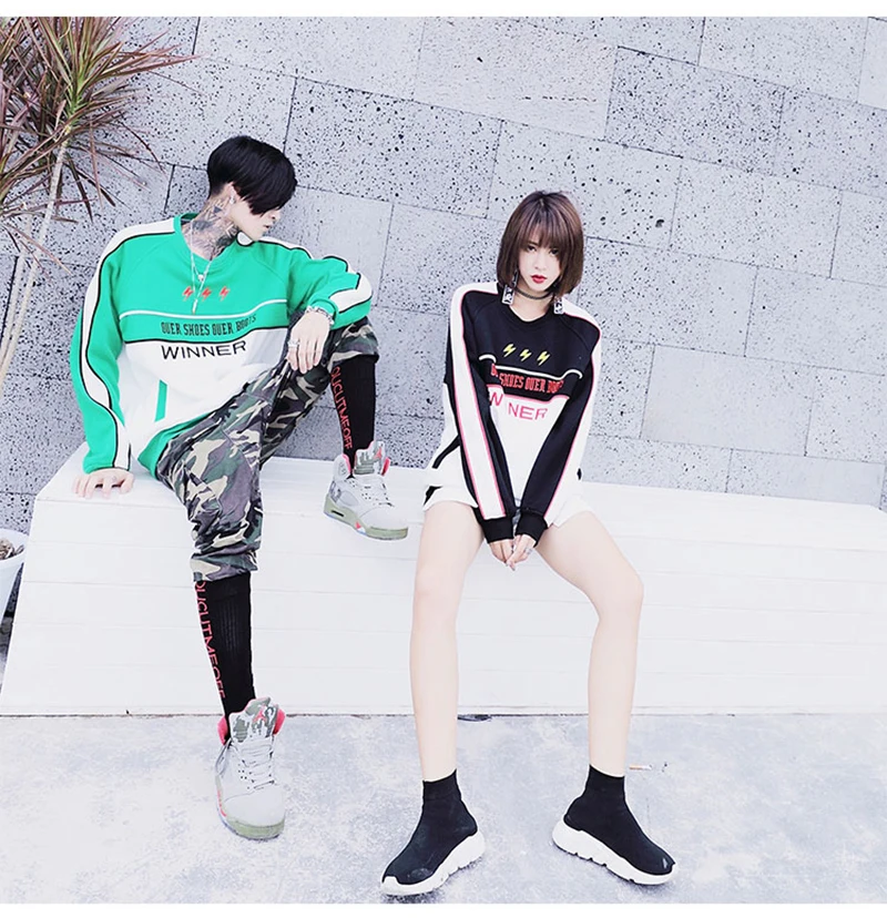 Patchwork Oversize Windbreaker Pullover Jackets Male Coats Vintage Varsity Jacket Men Fashions  (13)