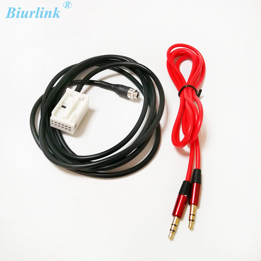 Biurlink Aux Cable Audio Adapter For Skoda Octavia Rcd510 Rcd310 Female   Jack - Cables, Adapters & Sockets - AliExpress