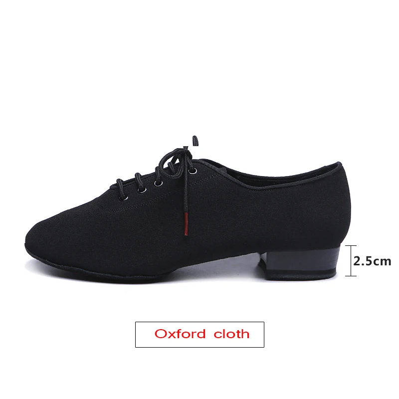 Dance Shoes Modern Men NOT Genuine Leather Brand Square BD 309  Party Ballroom Latin shoes  Soft cowhide Black 317 HEEL 2.5 CM 6
