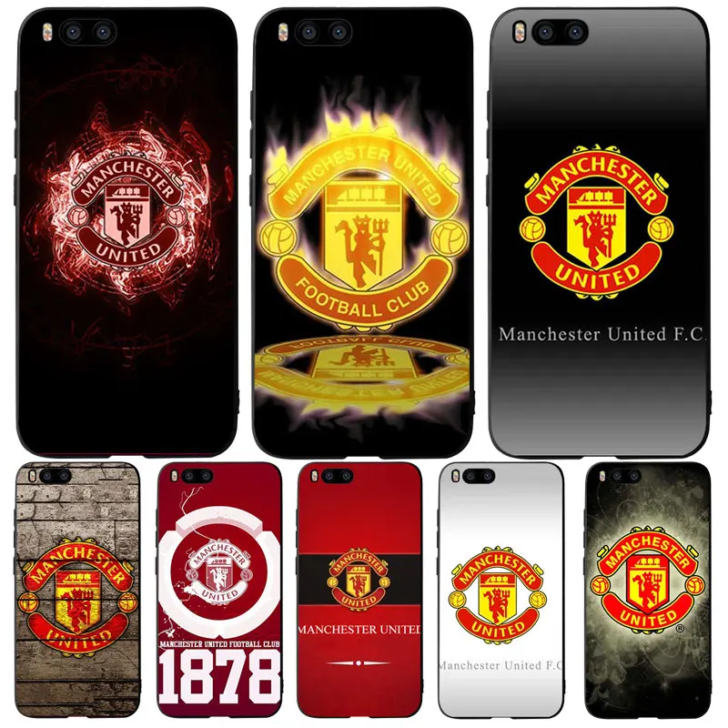 

ZZXXZ Football Manchester United Logo Phone Case for Xiaomi 4 5 S Plus Note 2 3 Redmi 3S 4 X Pro Note 5A 4 X 3 2 Plus soft cover