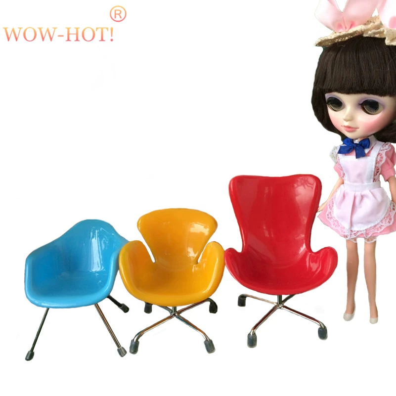 Новый дизайн кукольный стул аксессуары 6 цветов игрушечный BJD искусственный
