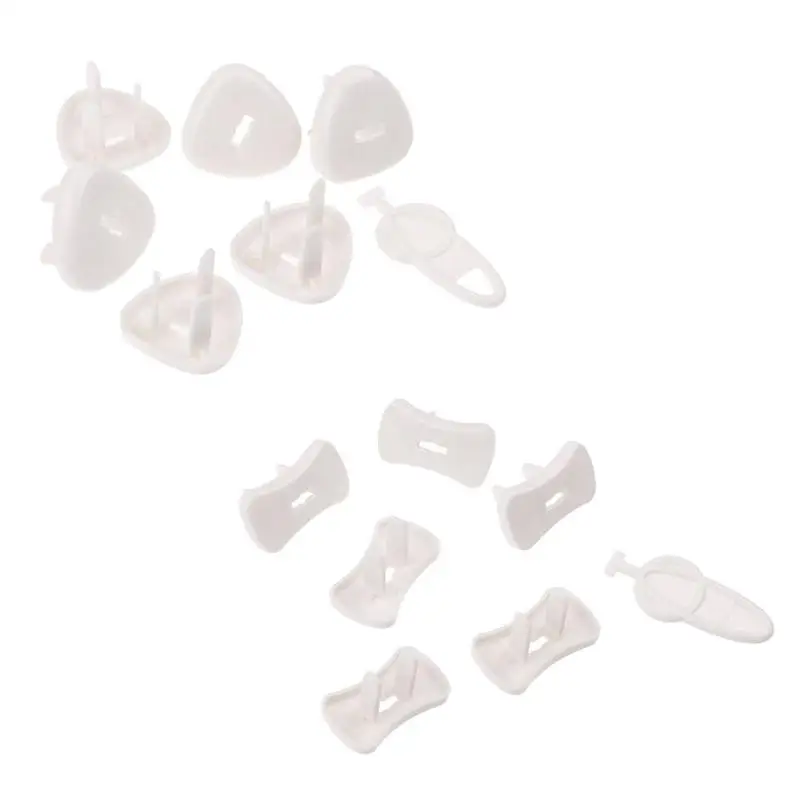 

Baby Safety Anti-Shock Plastic Security Lock Outlet Socket Protection Cover Baby Kids Safety