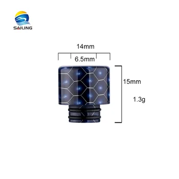 

2018 Newest ATHENA Epoxy Resin Snake Pattern 510 Drip Tips for TFV8 TFV12