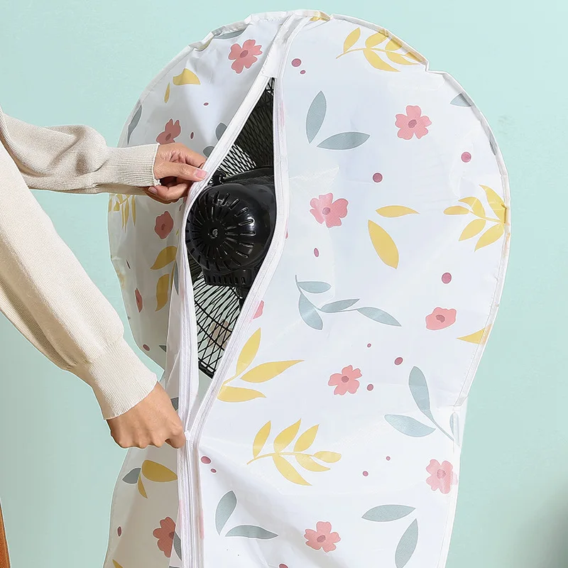1pc Colorful Waterproof Fan Dust Cover for Home Storage Bag Home Stand Fan Protective Cover Case Safety 2 Size