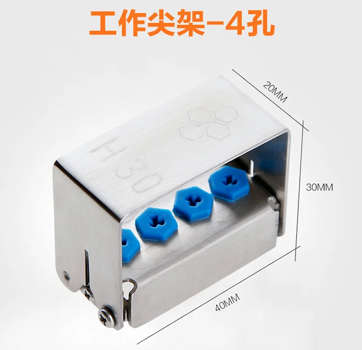 Стоматологическая нержавеющая дезинфекция чехол для имплантатов сверла hp RA FG Бур инструмент 4H30