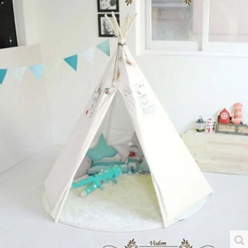 Мечта дом индийский вигвама штатив Игровая палатка детская хижина детская палатка игровой дом