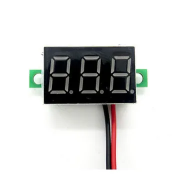 Цифровой мини вольтметр с ЖК дисплеем 4 30 в|panel meter|panel voltage meterpanel tester |