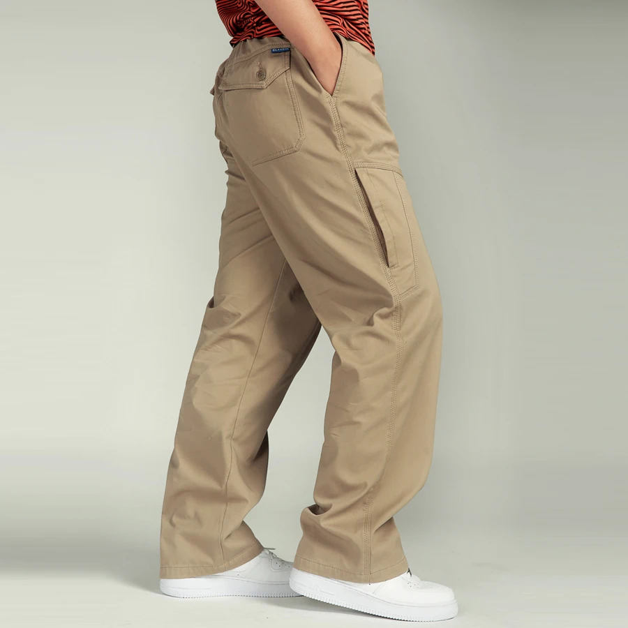 Мужские плотные зимние брюки свободного кроя большого размера плюс 3XL 4XL 5XL 6XL длинные брюки с эластичной талией мужские хлопковые повседневные брюки карго для больших мужчин