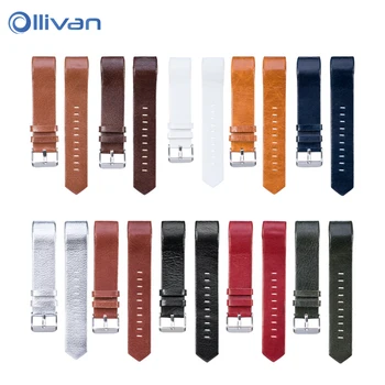 

Ollivan Soft Leather Strap For Fitbit Charge 2 Band Smart Bracelet Replacement Strap Steel Buckle For Fitbit Charge 2 Correa