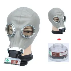 Полное лицо респиратор 2 в 1 Краски распыления военные советский российский газ маска химической анфас маской промышленности респиратор